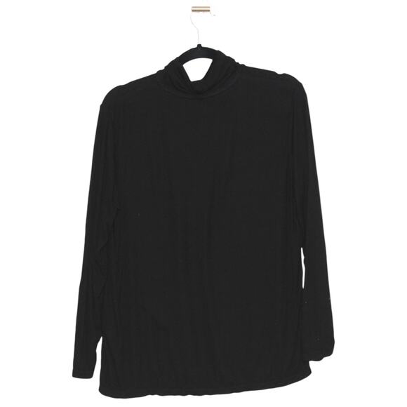 JONES New York Black Turtleneck Long Sleeve Size XL - Picture 4 of 5